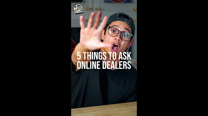 5 MUST-ASK Questions Before Buying a Watch Online (Avoid Getting Scammed!)