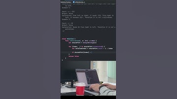 Week 1: Palindrome Number #leetcode