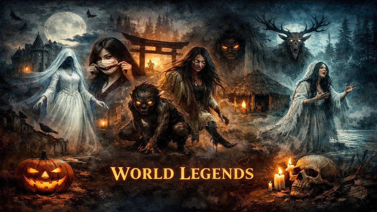 TAJEMNÉ LEGENDY Z CELÉHO SVĚTA 🌏✨