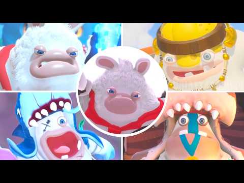 Mario + Rabbids Donkey Kong Adventure All Bosses & Finale Ending