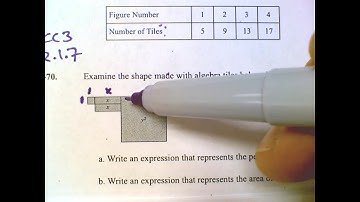 CPM CC3 Section 2.1.7 #2-70 (Area and perimeter of Algebra Tiles)
