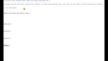 Can a java source file contain more than one class declaration