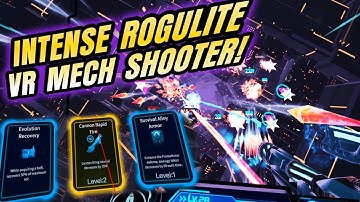 Silicon War: Blitz - A Highly Addictive VR Roguelite Mech Shooter with Bullet Hell Elements