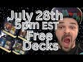 Free Fallout Decks (live on dripshop)