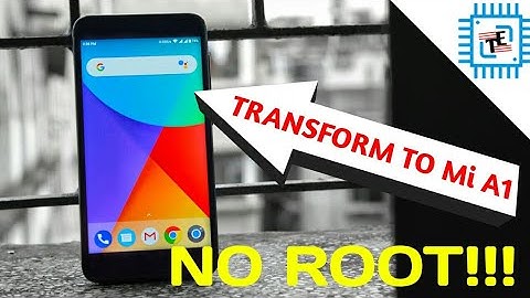 Transform Your Redmi Device Into Xiaomi Mi A1 (NO ROOT) | Stock Android | TechEver