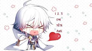 [Vietsub   Kara] 1 2 3 Em Yêu Anh - 1 2 3 我爱你