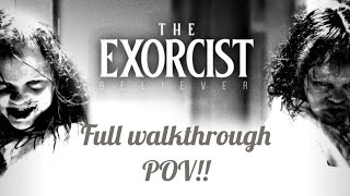 The Exorcist Believer walkthrough POV Halloween Horror Nights (2023) by Danielstorm89 193 views 5 months ago 4 minutes, 7 seconds