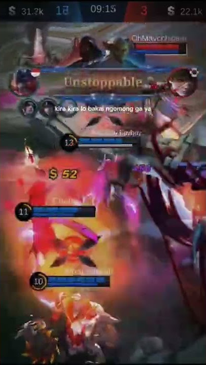 Kata kata anak game online Mobile legend Mlbb#shortvideo