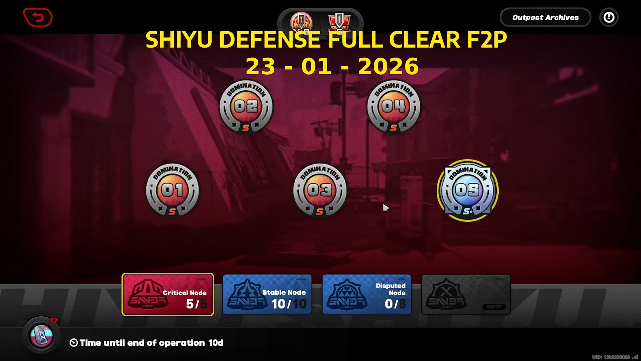 Zenless Zone Zero 2.5 | Shiyu Defense | 23/01/2026 | F2P