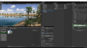 How to create a custom shaped Oasis with MicroVerse and Unity Splines