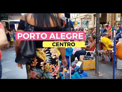 CENTRO DE PORTO ALEGRE - RUA DOS ANDRADAS (RUA DA PRAIA)