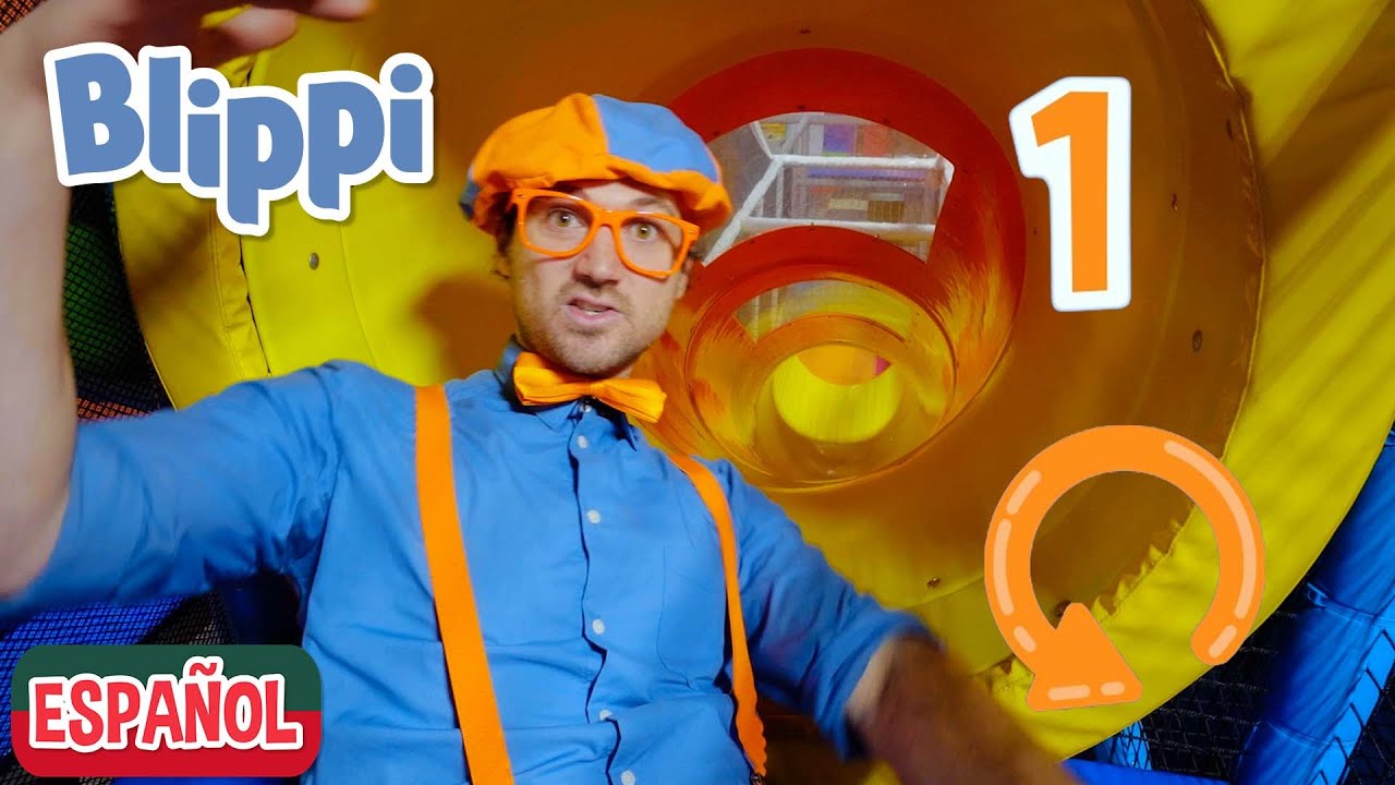 Blippi Visita un Patio de Juegos Cubierto - Vídeos Educativos para Niños