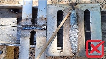 stop bad welding | three welding techniques position 2f | An old welding trick