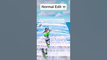 Simple Edit vs Normal Edit😂
