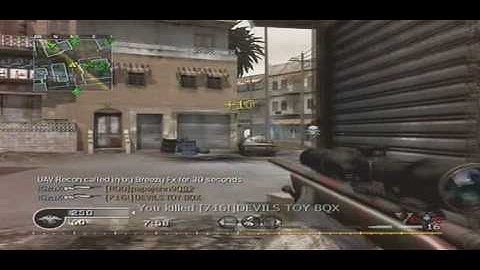 iGzuX: CoD4: TDM: Flawless: Crossfire: M40A3: (CoD4 CommentaryGameplay)
