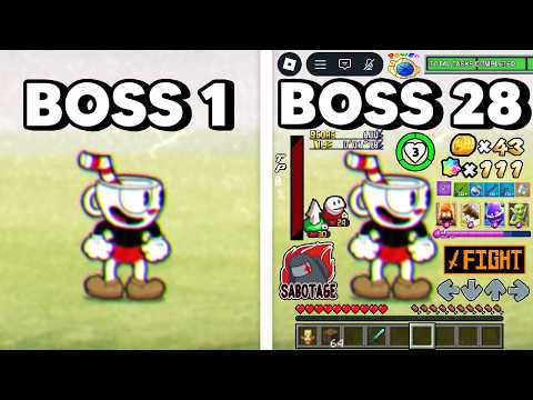 Cuphead But Every Boss I Beat The HUD Gets Worse