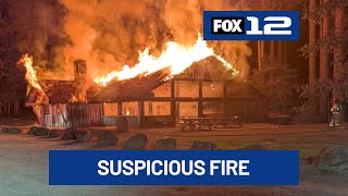 Suspicious fire destroys historic Lewisville Regional Park picnic shelter
