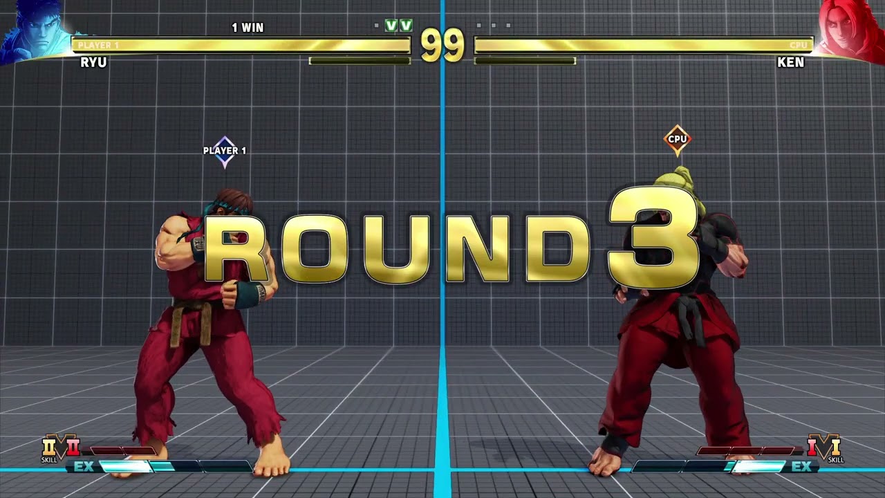 RYU'S VERSUS MODE SFV CE