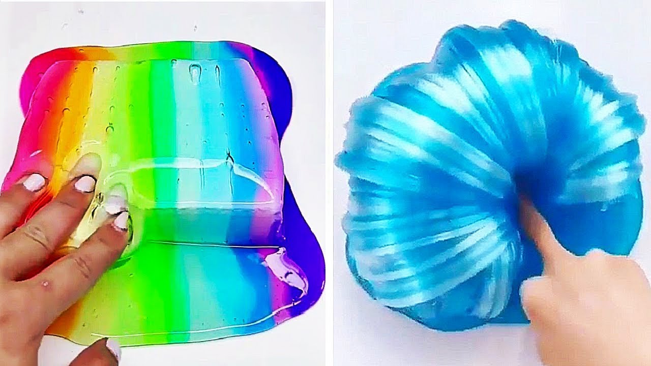 Relaxing Slime Compilation ASMR | Oddly Satisfying Video #260 - YouTube
