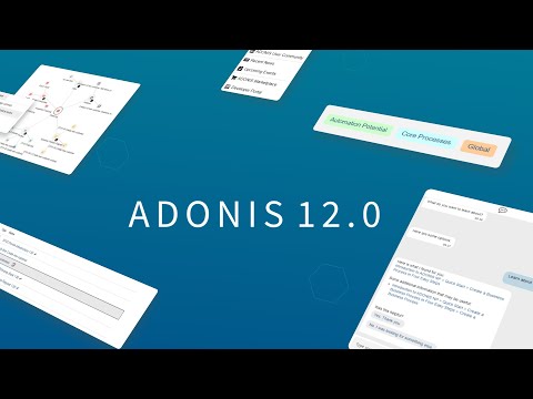 ADONIS 12.0 – Made to match all your needs