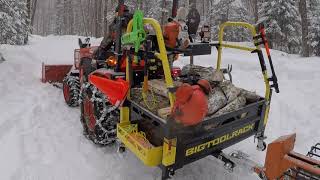 Need trunk space for your tractor? Big Tool Rack? YardRack? Carry All? Lots of options! #264