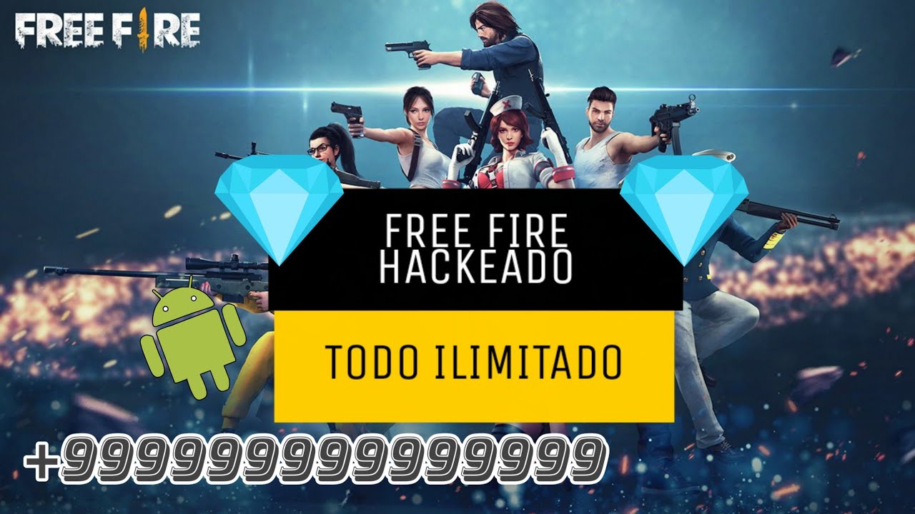 Descargar Free Fire Hackeado Para Android Diamantes Infinitos V.1.2