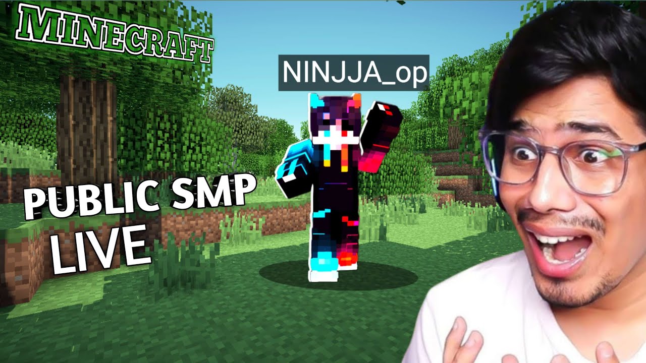 Minecraft live | join my 24/7 public smp Java +bedrock Edition cracked ...