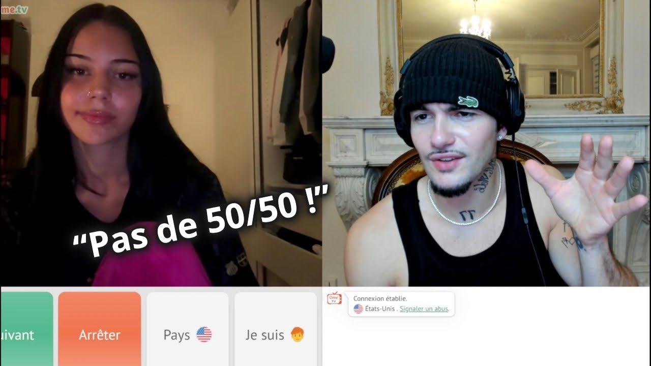 L’homme doit payer? ￼(micro trottoir chatroulette) ￼