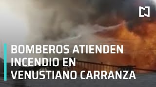 Bomberos controlan parcialmente incendio en la alcaldía Venustiano Carranza - Las Noticias