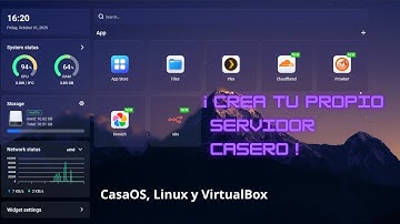  Convierte tu PC en un SERVIDOR CASERO 🔥 | Tu nube privada con CasaOS