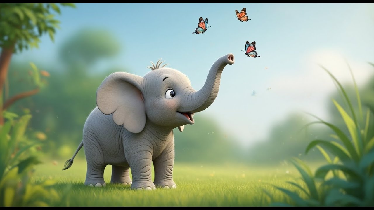 Baby Elephant | Baby Elephant Splash Fun! | Kids Elephant Song | Kids hathi Song | Hathi Song