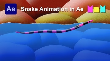 Snake Animation in After Effects | After Effects Tutorial