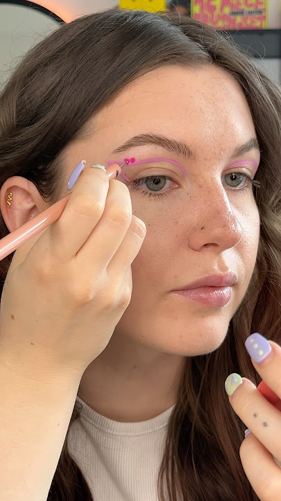 RATE THIS LOOK FROM 1 TO 10 💗 #creativemakeup