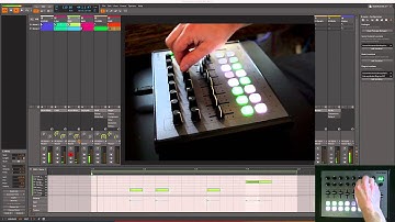 Livid Alias 8 and Bitwig Studio: Sequencing Demo