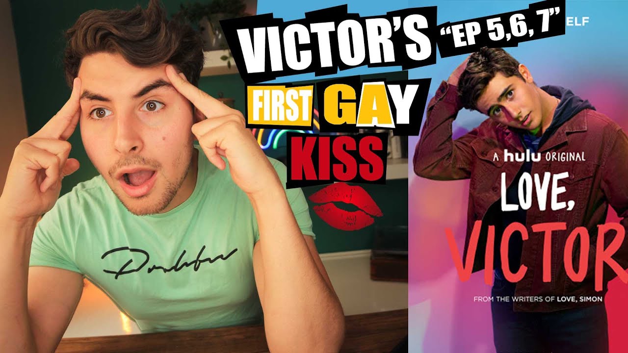 Love Victor season 1 reaction and commentary Bisexual Guy  Episodes 5 ,6 and 7  Victor kisses Benj