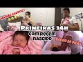 PRIMEIRAS 24 HORAS COM BEBÊ RECÉM NASCIDO EM CASA - #Vlog I Thamiris Alvalle