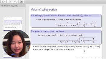 The Value of Collaboration in Convex Machine Learning with Differential Privacy