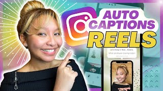 How to Add AUTO CAPTIONS to Instagram REELS | 2022