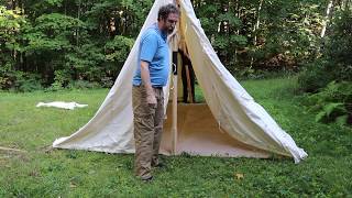 Wall Tent Setup