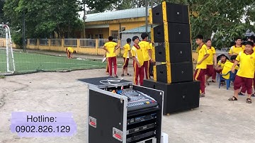 Dàn Nhạc Sống Loa Array ATI Về Nghệ An Sức Phủ 1000 Người LH 0902826129