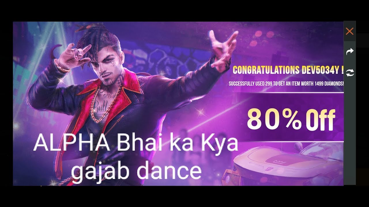 My lucky discount: 80% purchase Buy ALPHA Bundle Free fire Mystery Shop