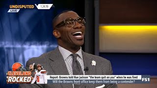 Spotlight Report Browns Told Hue Jackson The Team Quit On You When He Was Fired - Undisputed