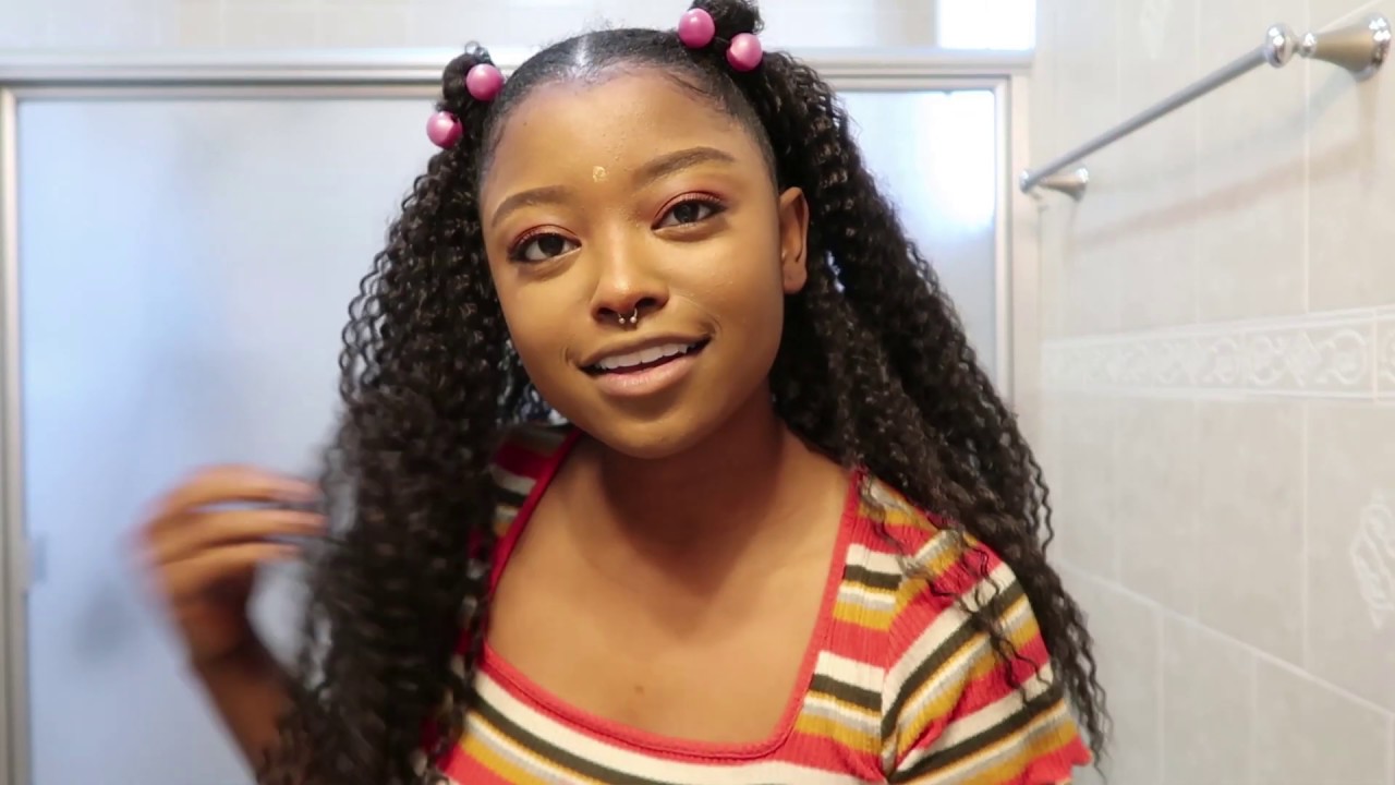 EASY protective style for TWA naturals (4c)