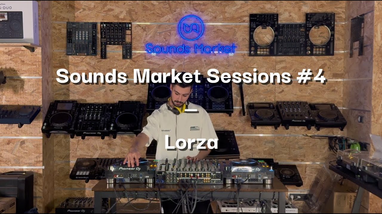 LORZA - Tech House Set | Pioneer DJM-V10 LF & CDJ 3000 | Sounds Market Sessions #4