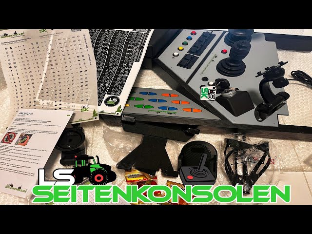 LS22 SEITENKONSOLE für den Landwirtschaft Simulator und andere Games /  UNBOXING BLE-SEITENKONSOLEN 