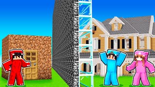 I Cheated with a PROFESSIONAL BUILDER in a building competition Minecraft