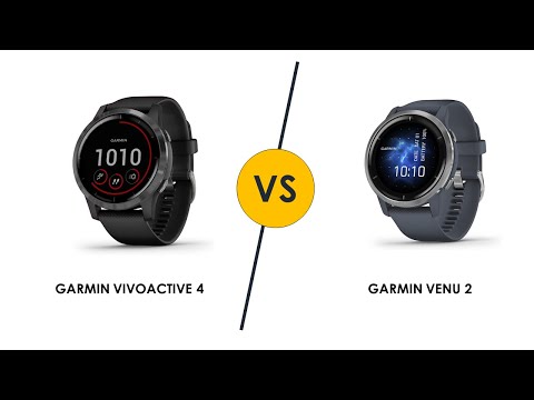 Comparatif montres connectées Garmin Vivoactive4, Venu Sq2, Venu2, Venu2Plus