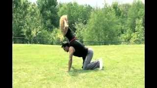 Reverse Horse Sit Ups