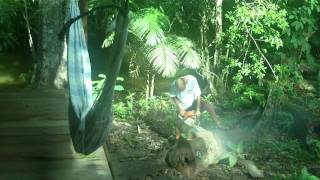 Suriname, Ruud Aan Het Zagen, Kamp Km13