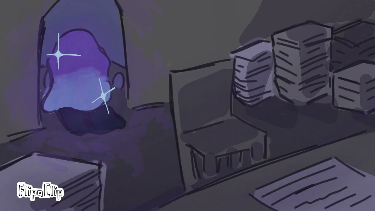 Rises the moon shadow milk animation